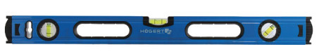 Hogert libela sa rukohvatima aluminijska 200 cm, 3 nivelatora ( HT4M020 )