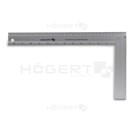 Hogert uglomer, aluminijski, 350x190 mm ( HT4M203 )