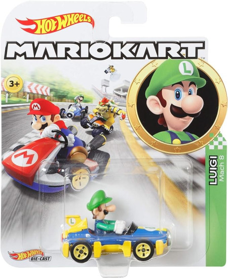 Hot wheels autići Super Mario 1:64 GBG27 ( 714456 )