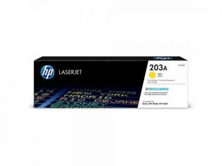 HP 203A original laserJet toner cartridge yellow ( CF542A )