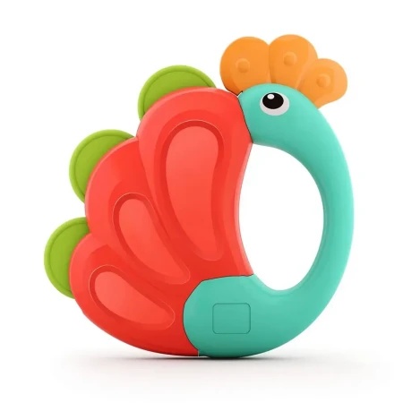 HuiLeToys Orkestar životinja zvečkica - paun ( HT318B-1 )
