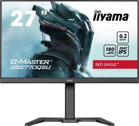 Iiyama g-master gb2770qsu-b6 ips 2560x1440/180hz/0.2ms/hdmi/dp/usb Monitor 27&quot;-1