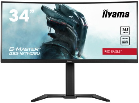 Iiyama gb3467wqsu-b5 va 3440x1440/165hz/0.4ms/2xhdmi/2xdp/usb/zvučni monitor 34&quot; -1