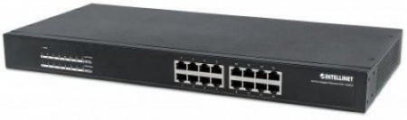 Intellinet Switch Layer 2 Unmanaged 16x10/100/1000mbps PoE+ (0431354 )