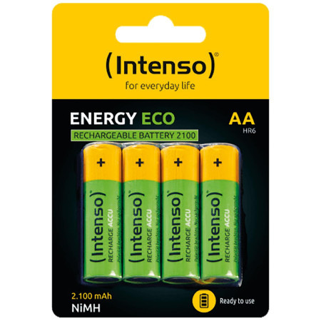 Intenso baterija punjiva AA / HR6, 2100 mAh, blister 4 komada - AA / HR6/2100 - Img 1