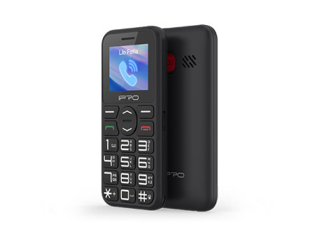 IPRO 2G GSM feature mobilni telefon 1.77'' LCD/800mAh/32MB/DualSIM/Srpski jezik/Black ( F183 )