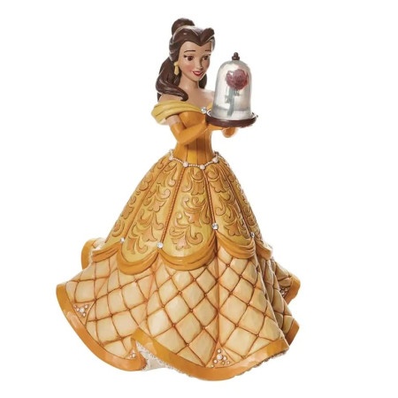 Jim Shore A Rare Rose (Belle Deluxe Figurine) ( 063368 )