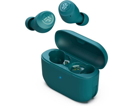 JLab Go Air Pop True Wireless Headphones Teal bubice plave
