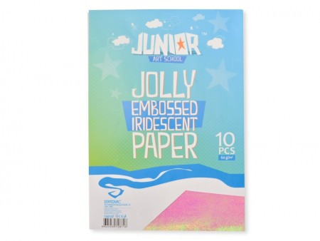 Jolly sjajni papir, roze, A4, 10K ( 136147 )