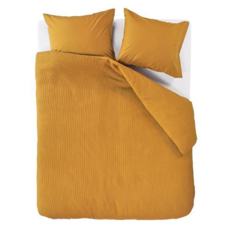 Jorganska navlaka + 2 jastučnice flanel yellow double ( VLK000255-yellow )