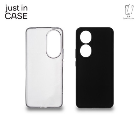 Just in Case 2u1 Extra case MIX paket CRNI za Honor 90 ( MIX429BK )