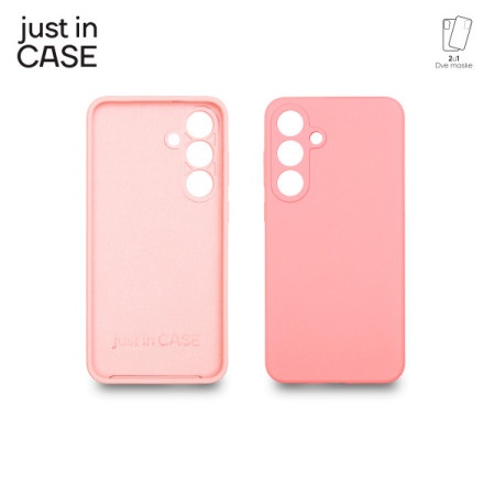 Just in case 2u1 Extra case MIX PLUS paket maski za telefon Samsung S25 Plus PINK ( MIXPL237PK )