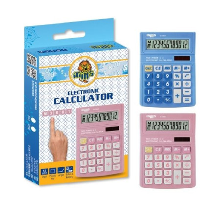 Kalkulator m-3801 milla pink/plavi ( 10/0715 )