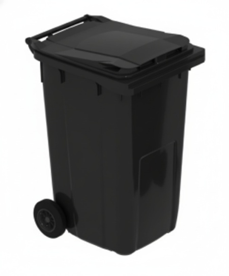 Kanta za smeće 240 litara Optima - Crna
