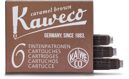 Kaweco patrone za naliv pero 1/6 caramel brown ( E311 ) - Img 1