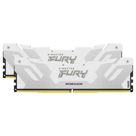 Kingston DDR5 32GB (2x16GB) 6000MHz CL32 DIMM [fury renegade] white XMP memorija ( KF560C32RWK2-32 )