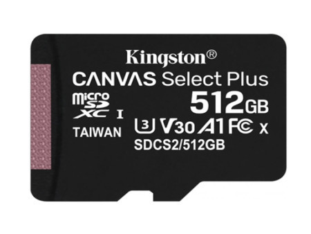 Kingston sdcs2 memorije kartice /512GB/microSD/512GB/100MB/s-85MB/s+adapter ( SDCS2/512GB )