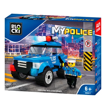 Kocke blocki policijski auto ( 76/0617 )