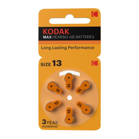 Kodak baterije za slusne aparate p13 6kom ( 30423299 )