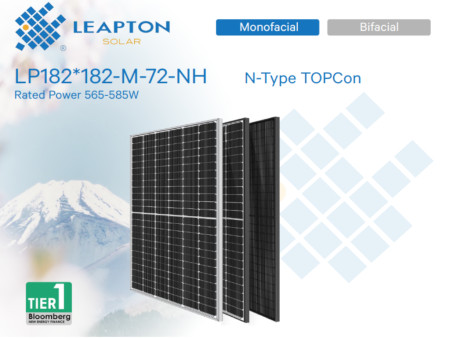 Leapton 575W,MF,N Tip,1400mm PV modul ( LP182182M72NH-MF )