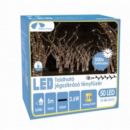 LED iskra svetleći niz 80 kom toplo bela i 20 kom hladno bela ( KDK 211 )