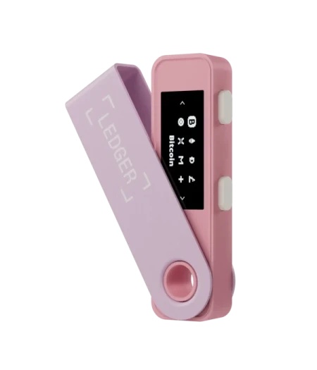 Ledger Nano S plus Pastel pink Kritpo novčanik