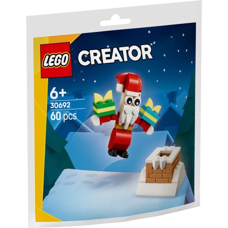 Lego 30692 Božićna zabava oko dimnjaka sa Deda Mrazom ( 30692 )