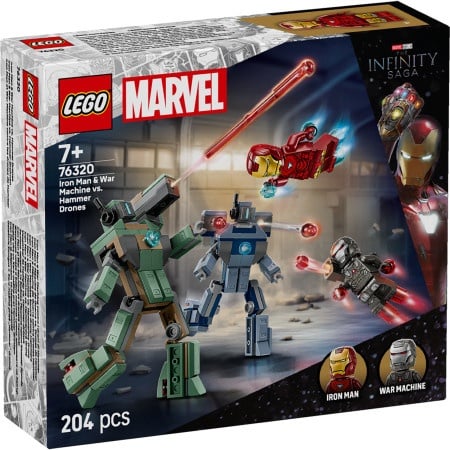 Lego Ajronmen i Ratna Mašina protiv Hamerovih dronova ( 76320 )