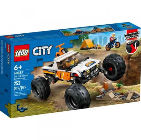 Lego city 4x4 off-roader adventures ( LE60387 )  - Img 1