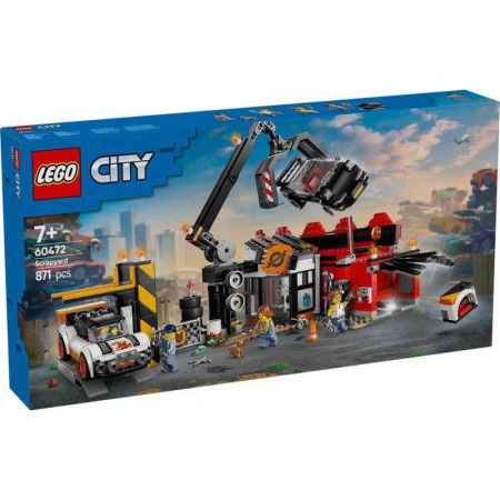 Lego city scrapyard with cars ( LE60472 )