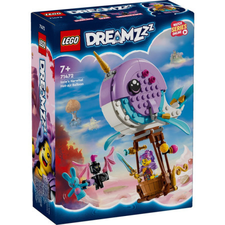 Lego dreamzzz izzies narwhal hot air balloon ( LE71472 )