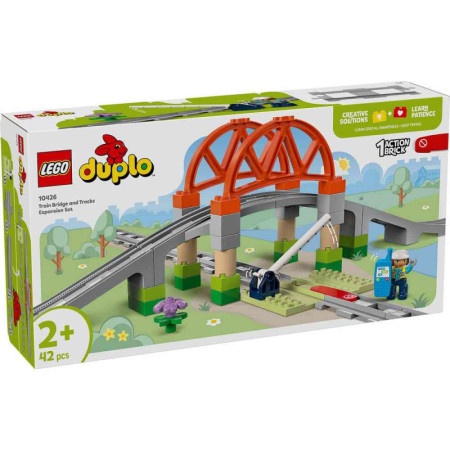 Lego duplo town train bridge and tracks expansion set ( LE10426 )