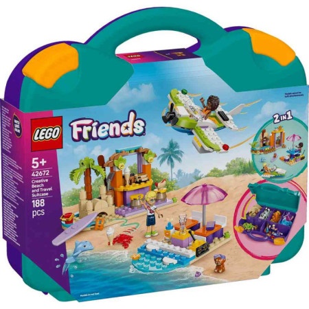 Lego friends creative beach and travel suitcase ( LE42672 )