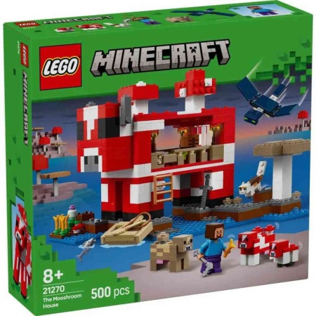 Lego minecraft the mooshroom house ( LE21270 )