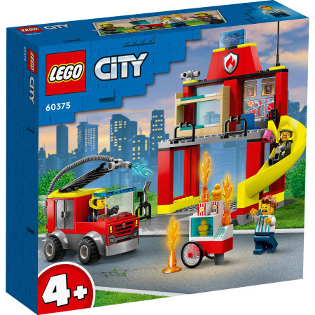 Lego Vatrogasna stanica i vatrogasno vozilo ( 60375 )