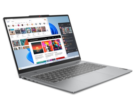 Lenovo ideapad 5 2in1 14iru9 dos/14&quot; wuxga/5-150u/16gb/1tb ssd/fpr/backlit srb/sivi laptop  ( 83DT002KYA ) -1