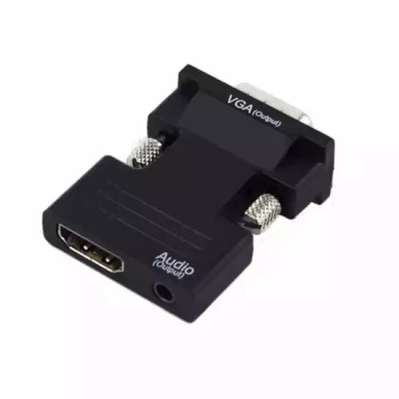 Linkom adapter konverter HDMIF - VGAM plug In + audio