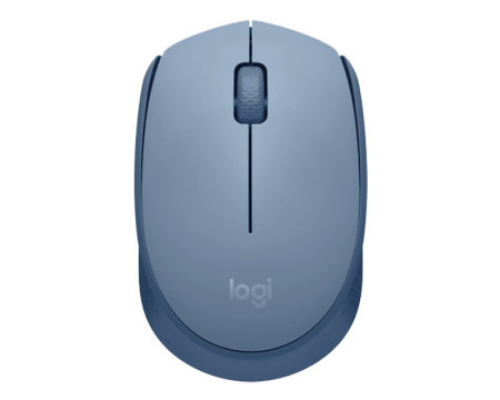 Logitech M171 bluegrey wireless sivi miš