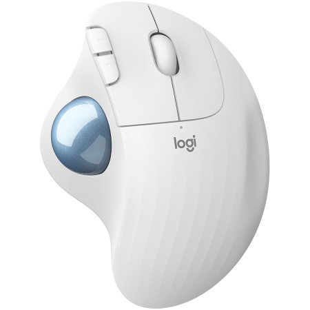 Logitech M575 ergo bluetooth trackball mouse -white ( 910-005870 )