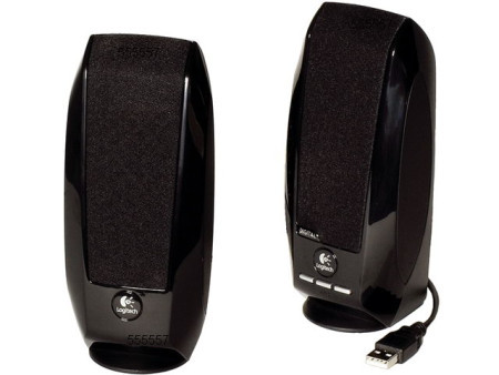 Logitech S-150, speaker set 2.0, USB powered, black