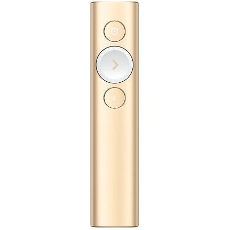 Logitech spotlight bluetooth presentation remote - gold ( 910-004862 )