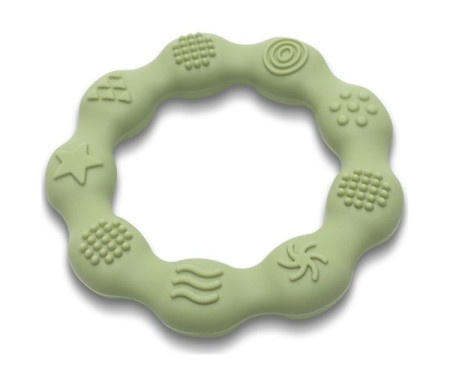 Lorelli silikonska glodalica za bebe ring - natural fresh green ( 10210920004 )