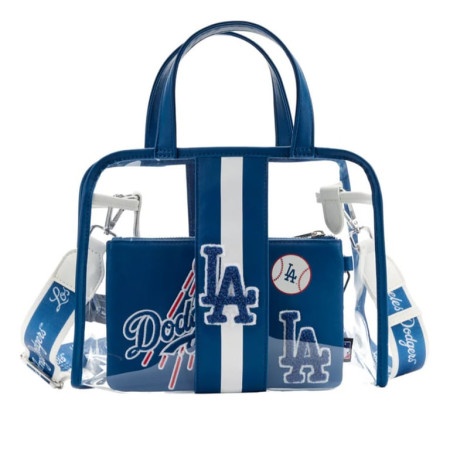 Loungefly MLB LA Dodgers Stadium Crossbody Bag With Pouch ( 060590 )