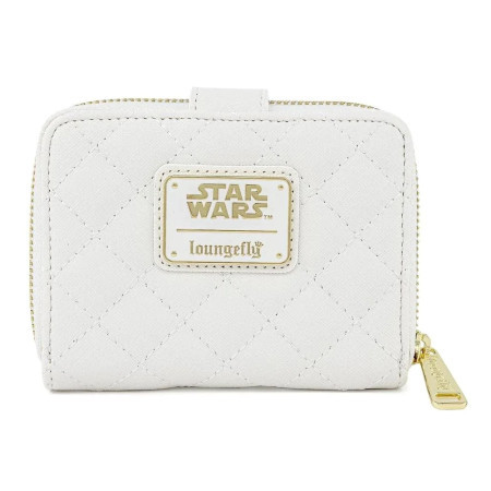 Loungefly Star Wars White Gold Rebel Wallet ( 048298 )