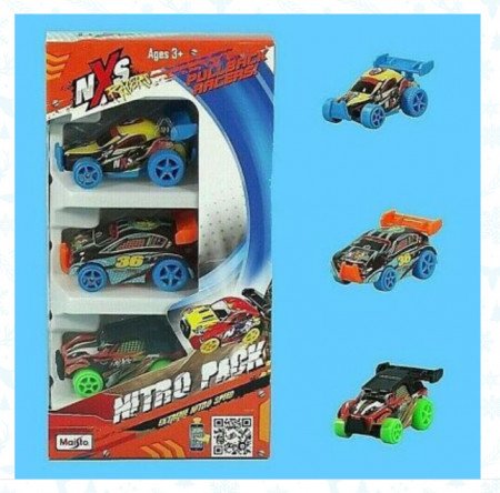 Maisto igračka NXS trkački automobil, 3 kom ( A043990 ) - Img 1