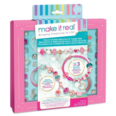 Make it real čarobne halo nalepnice think pink ( 1722 )