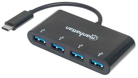 Manhattan 162746 HUB USB C 4x USB 3.2, Bus Powered ( 0001192661 )