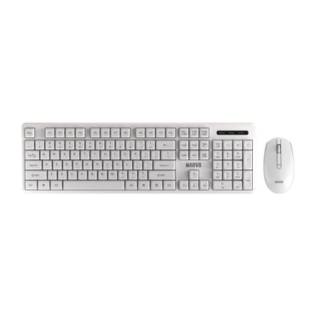 Marvo tastatura + miš WS005 WH wireless combo ( 002-0210 )