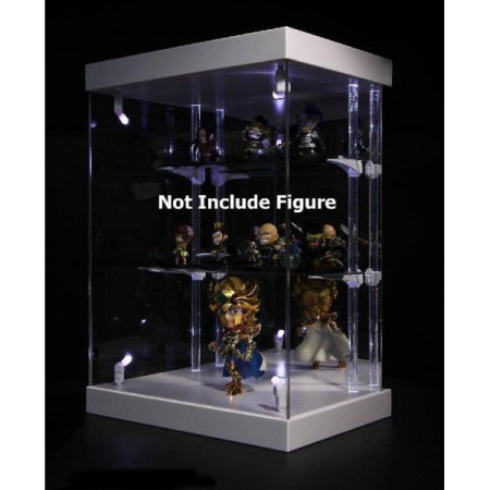 Master Light House Acrylic Display Case with Lighting for Mini Figures (white) ( 022249 )