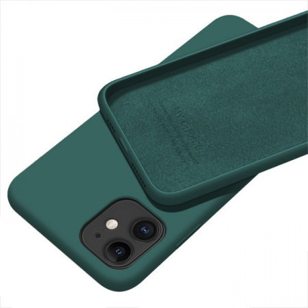 MCTK5-IPHONE 14 futrola soft silicone dark green (159)